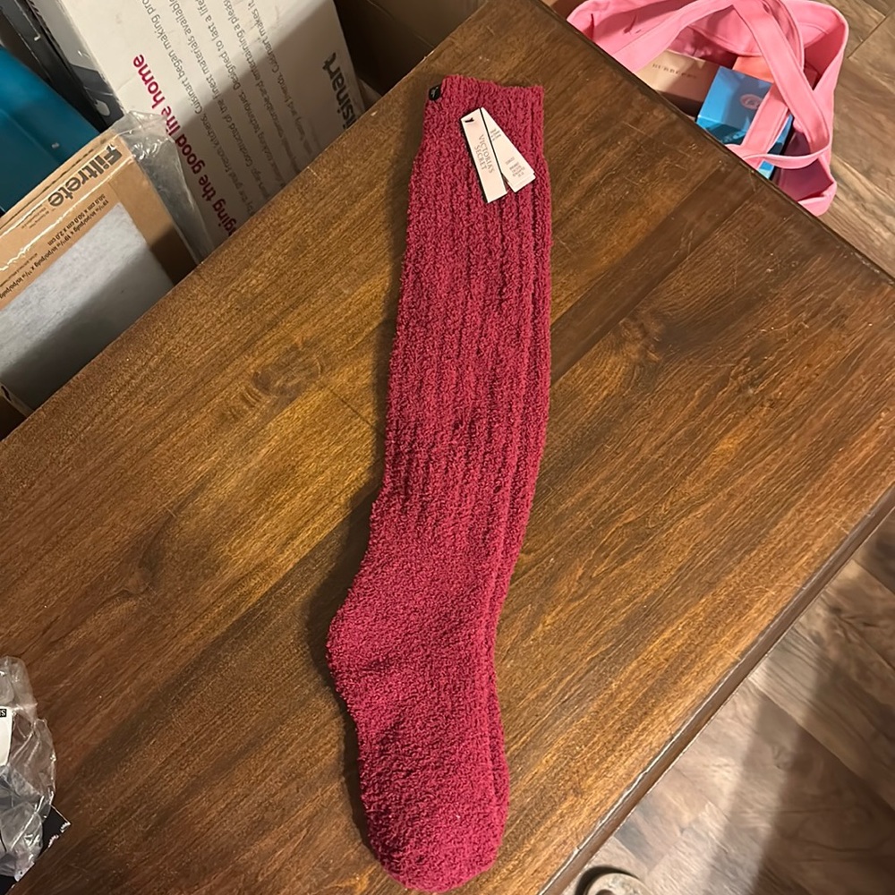 Fuzzy sleep socks